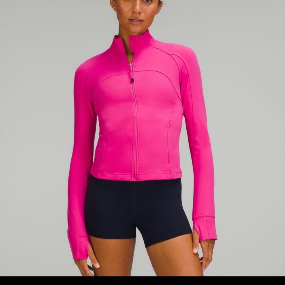 Lululemon Sonic Pink Jacket size 4